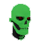 Toxic Skeleton Skull