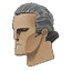 Major South's Polished Hair