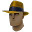 Royal Golden Fedora