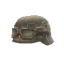 Boris' Battleworn Biker Helmet