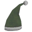 Festive Green Holiday Cap