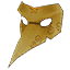 Yellow Carnival Mask