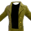 Kim's Comfy Green Coat