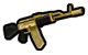 Pilfered Golden AK-74