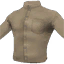 Beige Starched Shirt