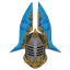 Dire Wolf's Feathered Helmet
